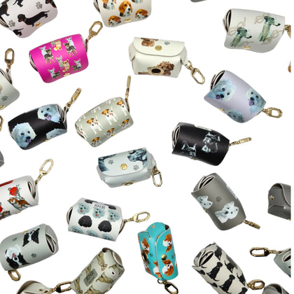 Portasacchetti per Cani Similpelle Luxury