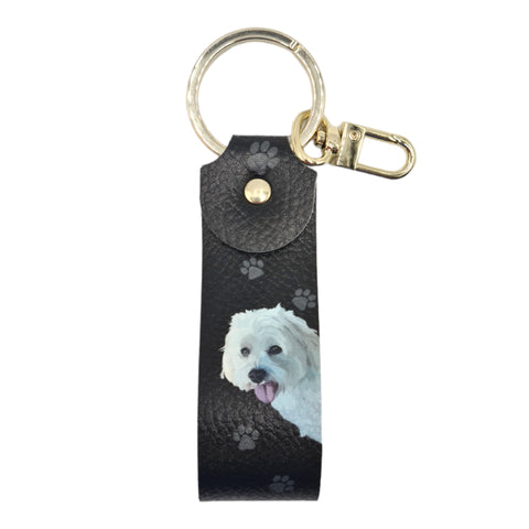 PORTACHIAVI MALTESE NERO