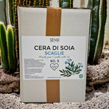 CERA DI SOIA IN SCAGLIE X BICCHIERI/CONTENITORI KG 5
