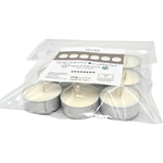 TEALIGHTS 100% CERA DI SOIA - PZ 9