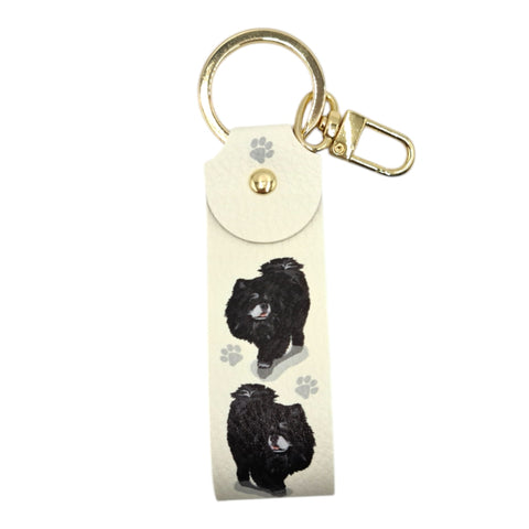 PORTACHIAVI CHOW CHOW NERO