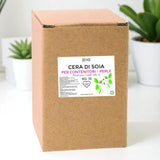 CERA DI SOIA IN PERLE X BICCHIERI/CONTENITORI SCAT.KG 10