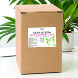 CERA DI SOIA IN PERLE X BICCHIERI/CONTENITORI KG 5