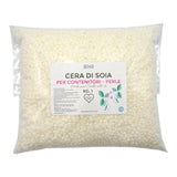 CERA DI SOIA IN PERLE X BICCHIERI/CONTENITORI KG 1