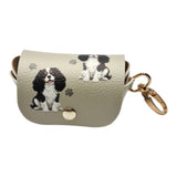 PORTASACCHETTI CAVALIER KING BCO/NERO