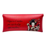 PORTAOCCHIALI GEISHA RED