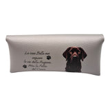 PORTAOCCHIALI LABRADOR CHOCOLATE